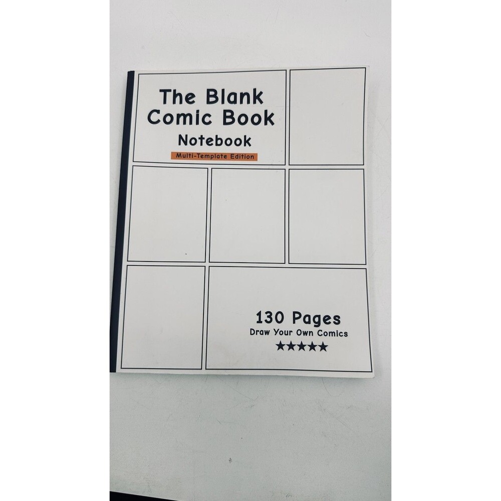 Blank Comic Book Notebook -Multi-Template Edition : Draw Your Own Awesome...